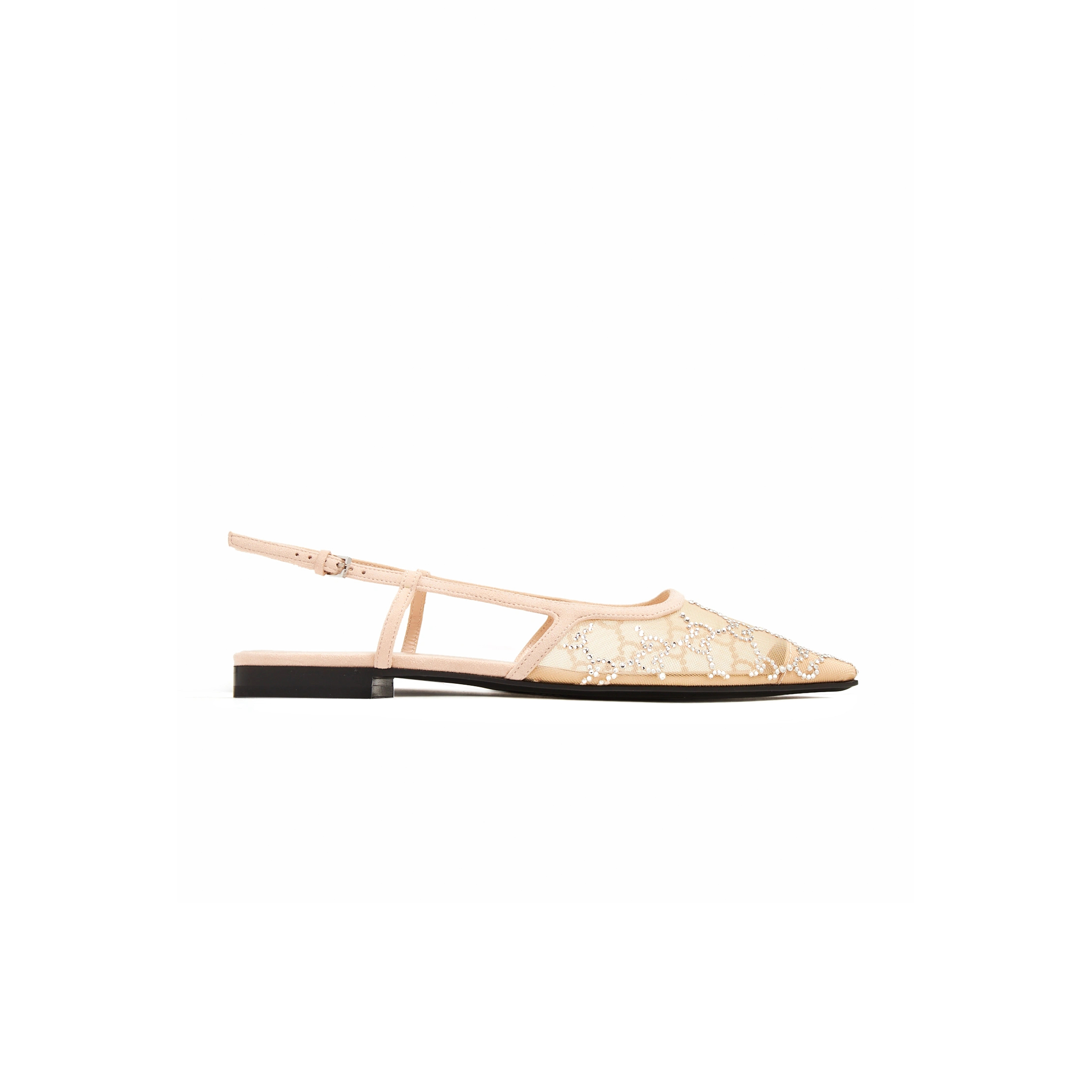 GUCCI GG SLINGBACK BALLET FLAT 762374